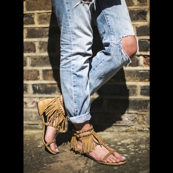 Saint Laurent Fringe Gladiator - Picture 3 of 9